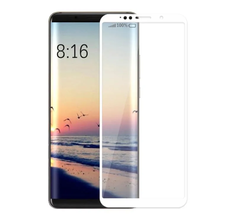 Закаленное стекло с полным покрытием для Xiaomi Mi 6X 2 шт. защитная пленка экрана Mi6X A2