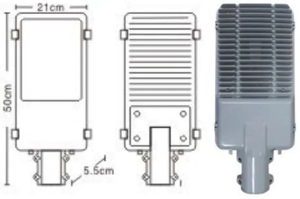 10 шт./лот 40 Вт уличное светодиодное освещение AC85-265V 4800lm 2 года гарантии уличное водонепроницаемое дорожное освещение лампы