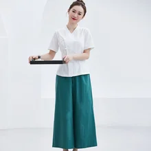 Тайская Массажная Униформа косметолога одежда спа униформа для салонов красоты скрабы медицинская форма для женщин спа Униформа косметолога DD2208