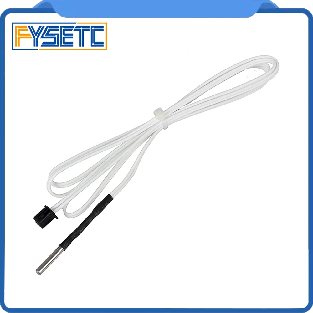 3D طابعة أجزاء HT-NTC100K الثرمستور استشعار درجة الحرارة لدرجة حرارة عالية خيوط 350 درجة B3950 For1M 2 متر