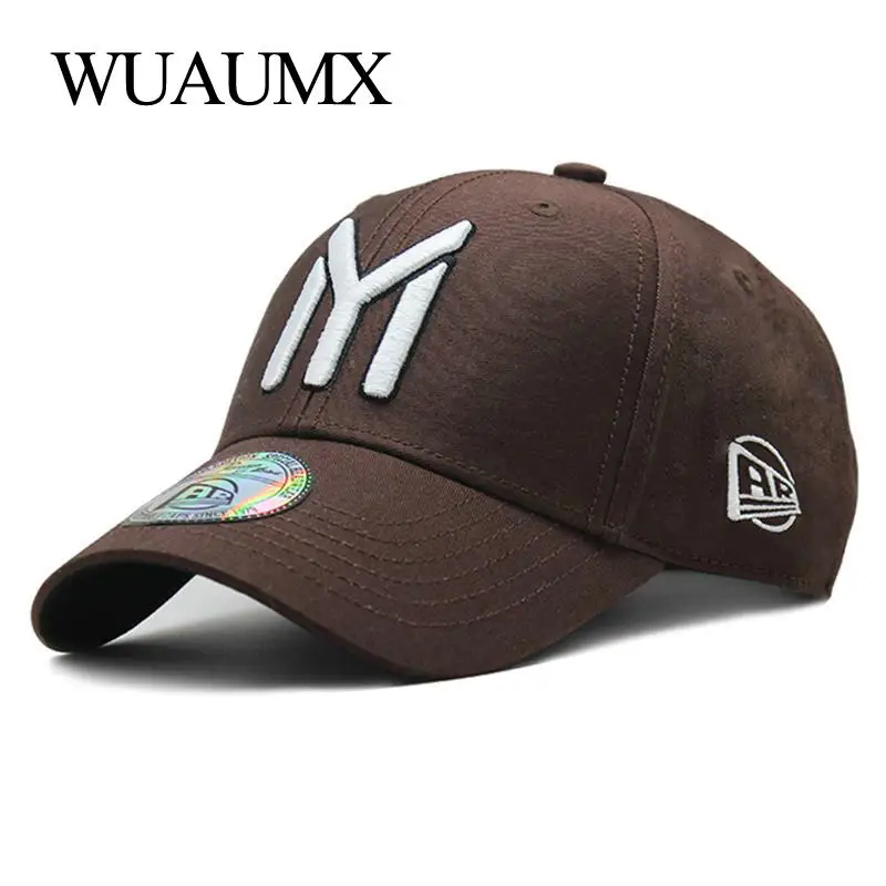 Новинка 2018 уличная бейсболка Wuaumx Мужская и Женская бейсбольная кепка Кепка в