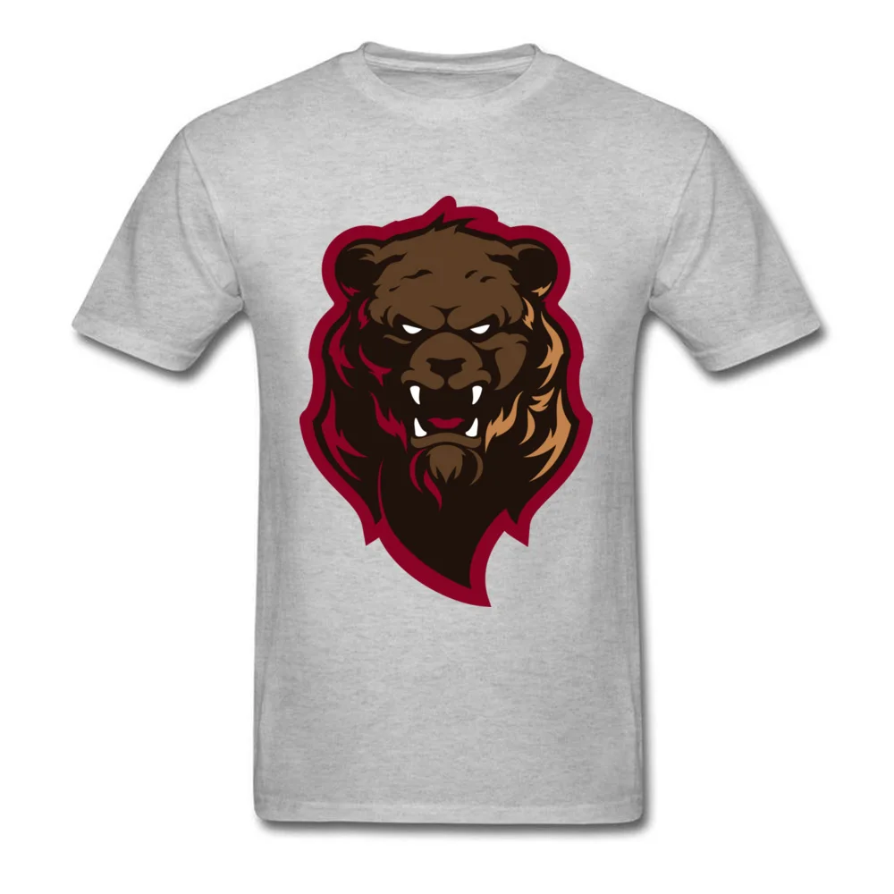 Angry grizzly bear_grey