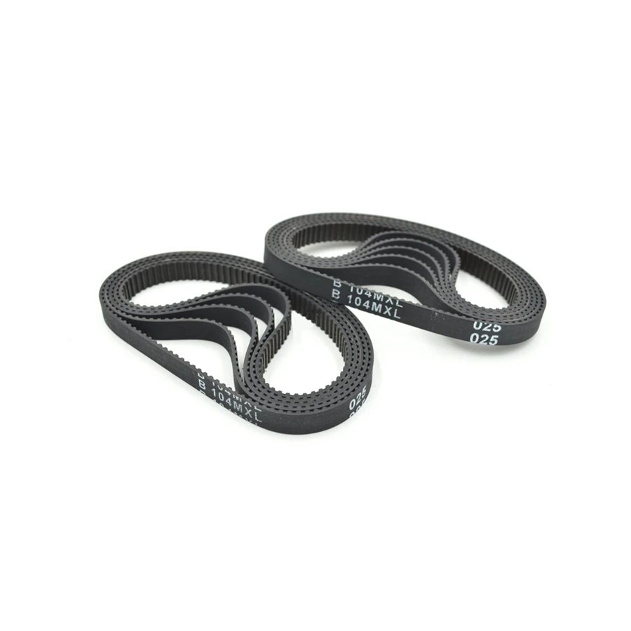 

10pcs/ lot closed loop MXL timing belt B90MXL B101MXL B102MXL B103MXL B104MXL 3mm or 6mm wide closed loop MXL belt