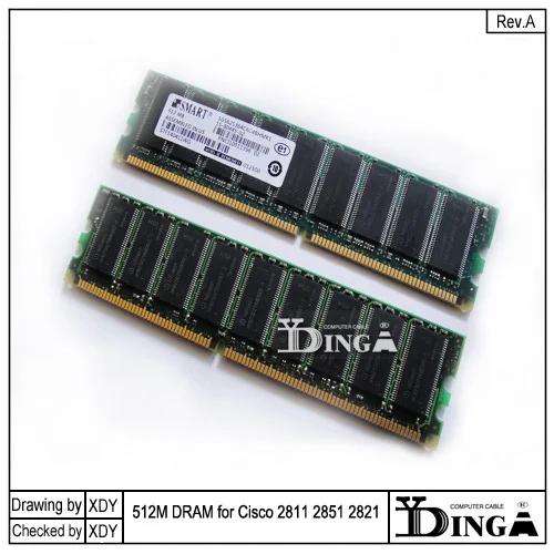 

MEM2821-512D smart 512M ECC DRAM memory for CISCO2821 CISCO 2821C router