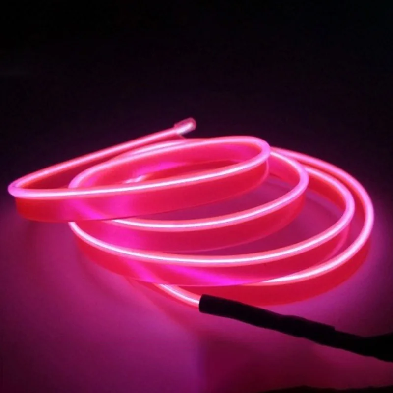 

1pc Car LED Lamp Strip Bar Cold-light Interior Decor Ambience Luminous Line 3meter high quality auto Interior LED Ambient Lamp