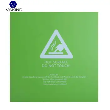 

NEW 300x300mm Green Heated Bed Square Frosted Hot Bed Sticker Surface Sticker Part For 3D Printer Accessories