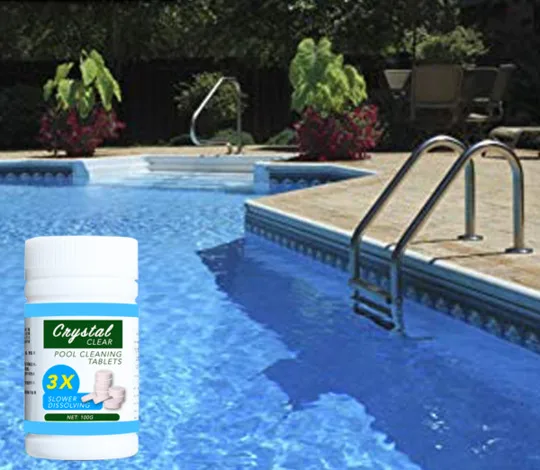 

Swimming Pool Ceaning Film Pool Cleaning Tablet Effectively Guard Against Bacteria Blgae And Organism Foaming Cleaners