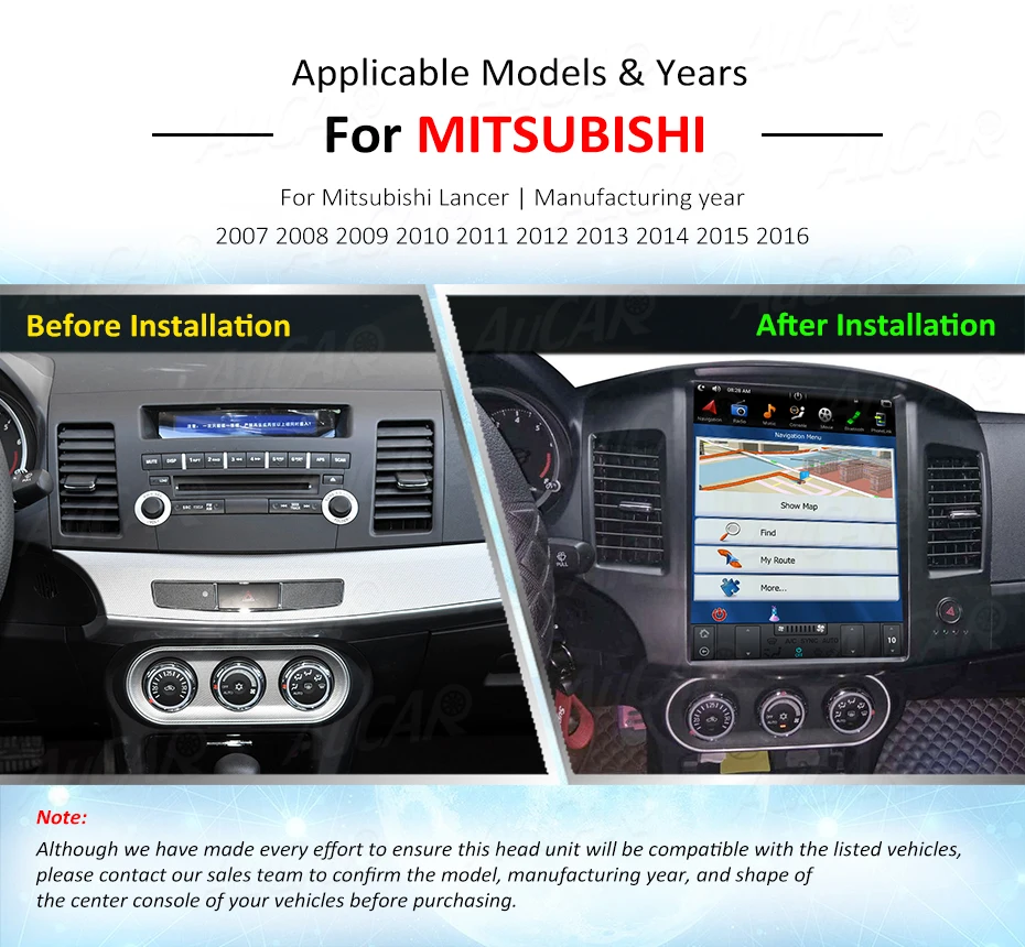 Flash Deal Tesla 2 DIN Android 8.1 car radio for Mitsubishi 2010 - 2015 Lancer car multimedia gps navigation Stereo autoradio DVD player 7