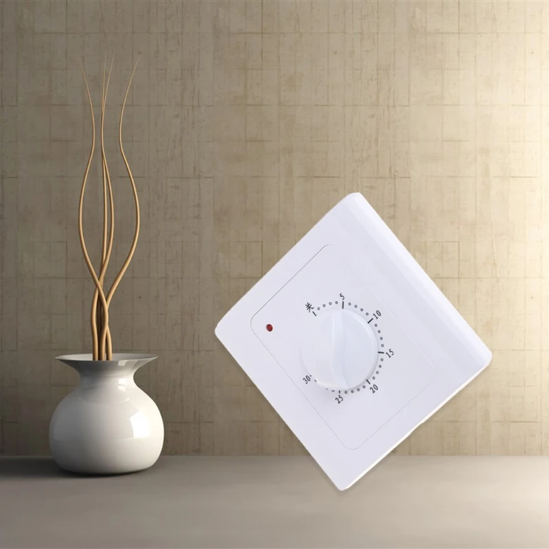 

AC 220 V 10A 30Min Countdown Timer Switch Electric Digital Time Plug Control Button Knob Style Switch Mechanical R06 Drop Ship