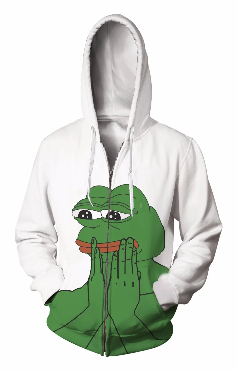 frog zip hoodie