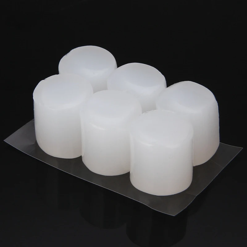 6pcs Waterproof Swimming Earplugs Silicone Flexible Water Sports Earplugs Showering Protective Ear Plugs Anti-noise Earmuffs