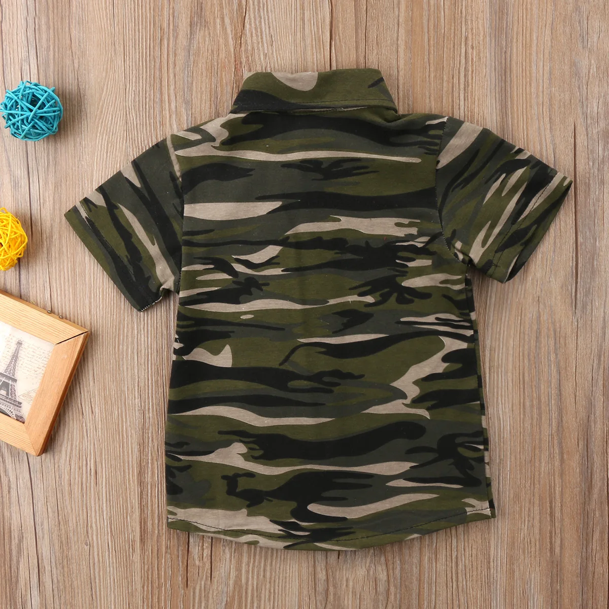 Повседневная детская одежда для маленьких мальчиков и девочек, топы, футболка с короткими рукавами, топ, армейский зеленый, повседневная одежда, От 1 до 6 лет для мальчиков