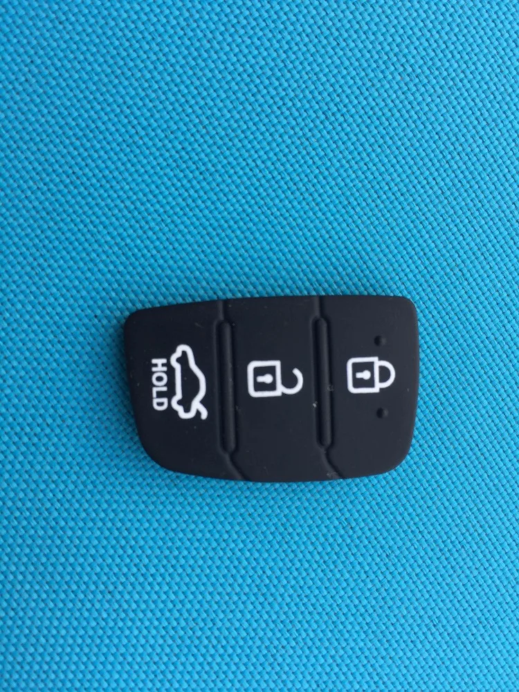 3 3 + 1 2 + 1 Buttons Replacement Rubber Key Pad 1Pc for Hyundai Ix35 Mistra Santa Fe I40 I20 Flip Shell Case No Parts key case car key shell key shell