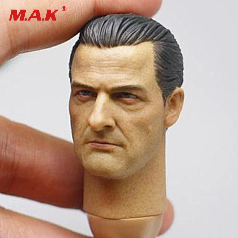 1/6 Action Figure Accessory British SFO Special Police Man Head Sculpt