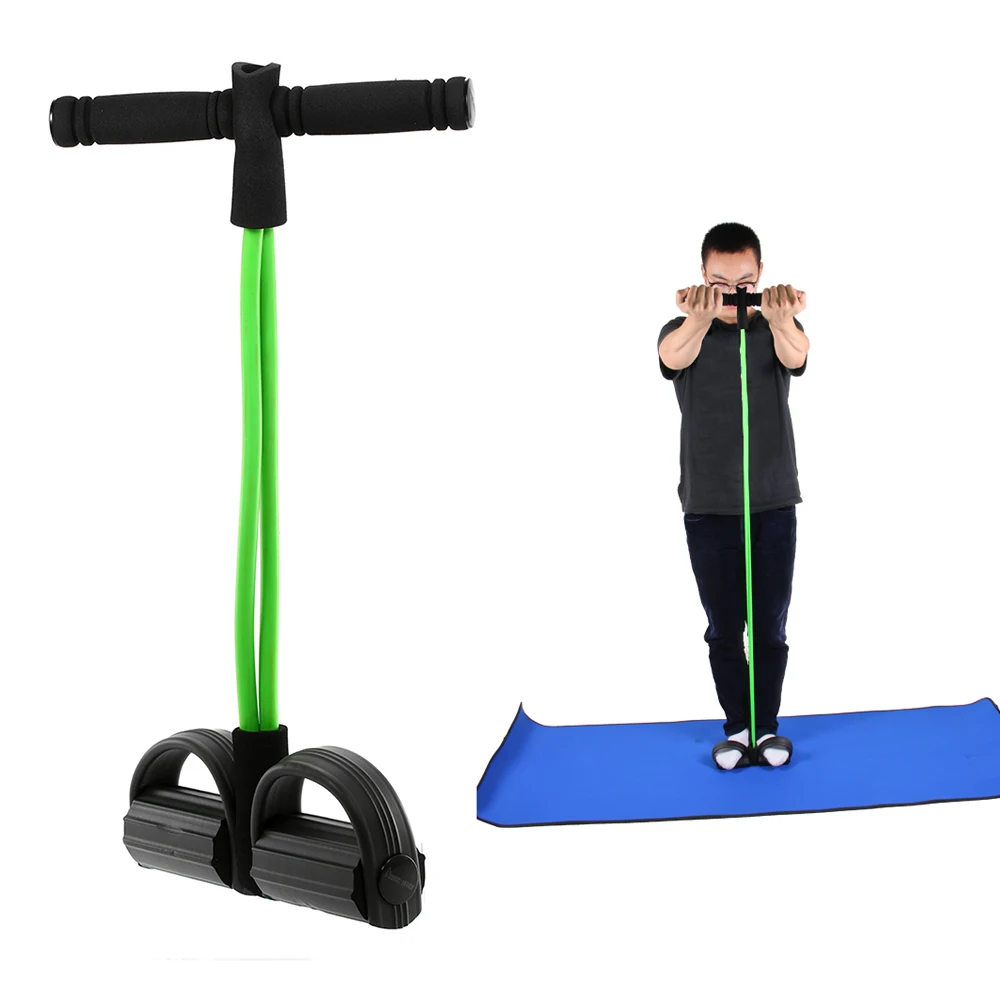 

Pedal Bodybuilding Expander Tension Tube Elastic Pedal Chest Expander Leg Pull Up Fitness Feet Slimming Indoor Sport Equipment