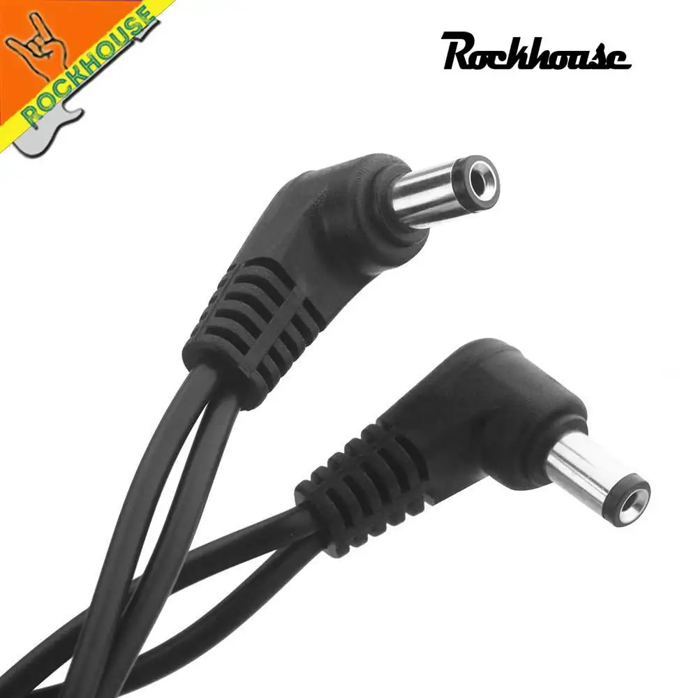 Guitar Pedal Power Supply 6 Ways Electrode Daisy Chain Harness Cable Guitar Pedal Power Supply Adapter Splitter Free shipping