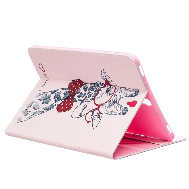 Для Sasmung Galaxy Tab S3 9,7 чехол SMT820 T825 чехол с мультяшным абстрактным цветком роскошный стенд кошелек флип-чехол из полиуретановой кожи для планшета