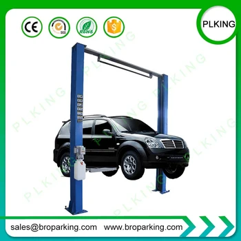 

Launch Two post floor clear car hoist for servicing