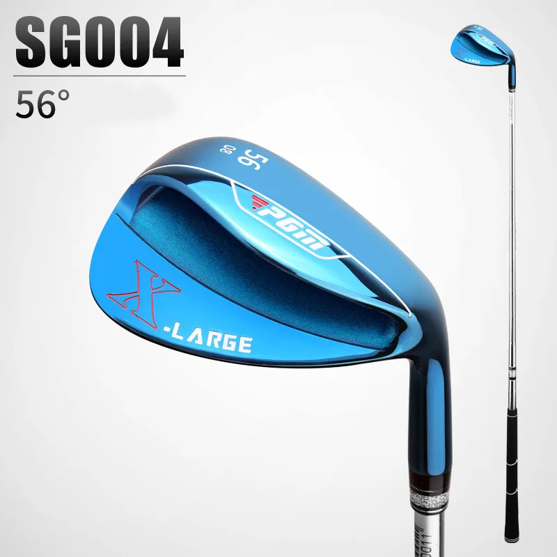 Увеличение размера версия PGM гольф-клуб мужская песок Расширенная Нижняя танкетка 56/60 градусов - Цвет: blue 56 degree