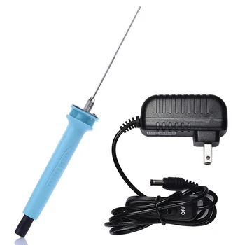 

Professional Electric Foam Cutter 10cm 15W Polystyrene Styrofoam Knife Hot Wire Foam Cutting Pen AU US UK EU Transformer Adaptor