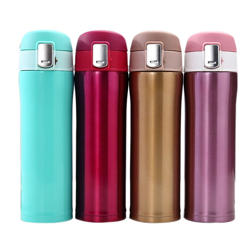 Bounce Thermocup Thermos Fles Water Roestvrij Staal Thermische Kop Kids Thermo Mok Thermoskan Thermos|Thermossen & - AliExpress