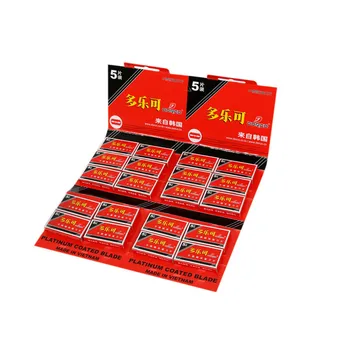 

Original Dorco 100pcs/lot Double Edge Shaving Razor Blades Stainless Steel Knife Safety Blades Shaver