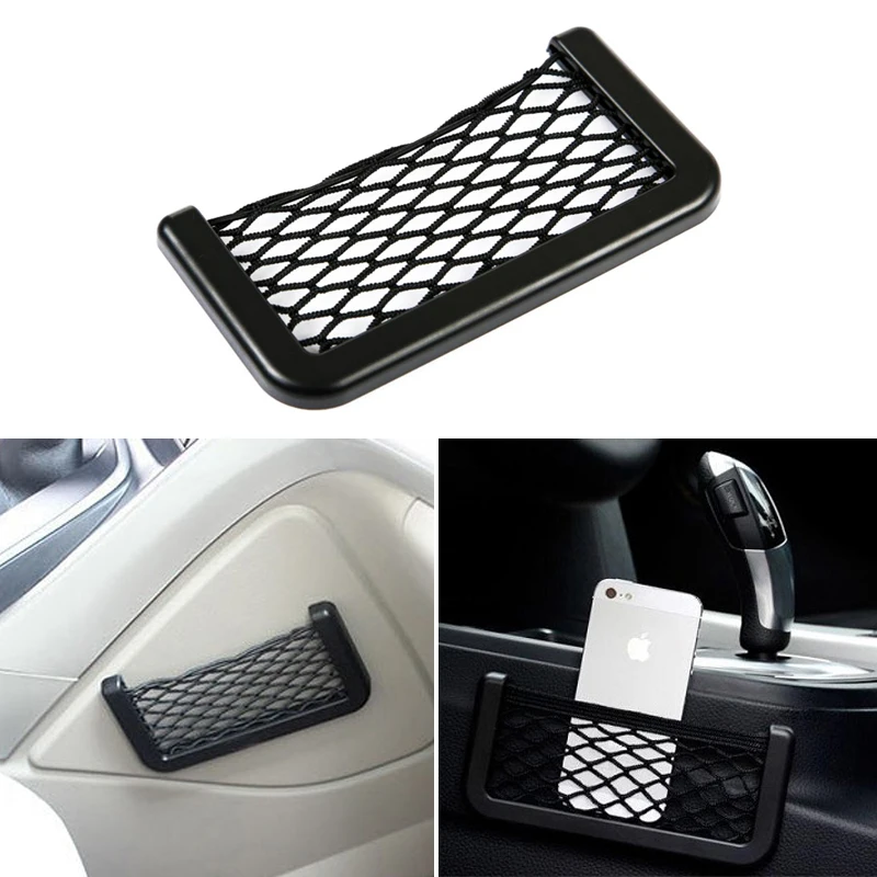 

1x Car Rear Trunk Back Seat Elastic String Net For Hyundai solaris accent i30 ix35 i20 elantra santa fe tucson getz