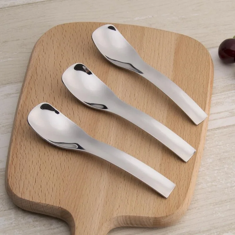 5 шт. ложка из нержавеющей стали 304 для десертного мороженого|stainless steel dessert spoons|spoon