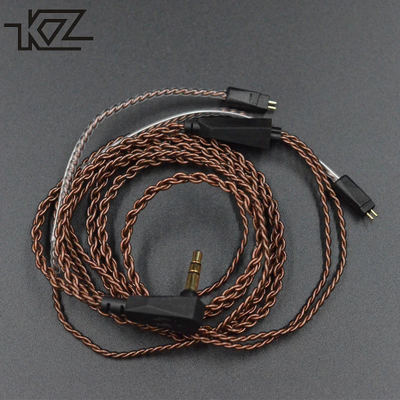 

Original KZ earphone cable upgraded wire for ZS3 ZS4 ZS5 ZS6 2 pin 0.75mm earphone cables for ZS10 ZS12 ZST ED12 ES3 ZSR earbud