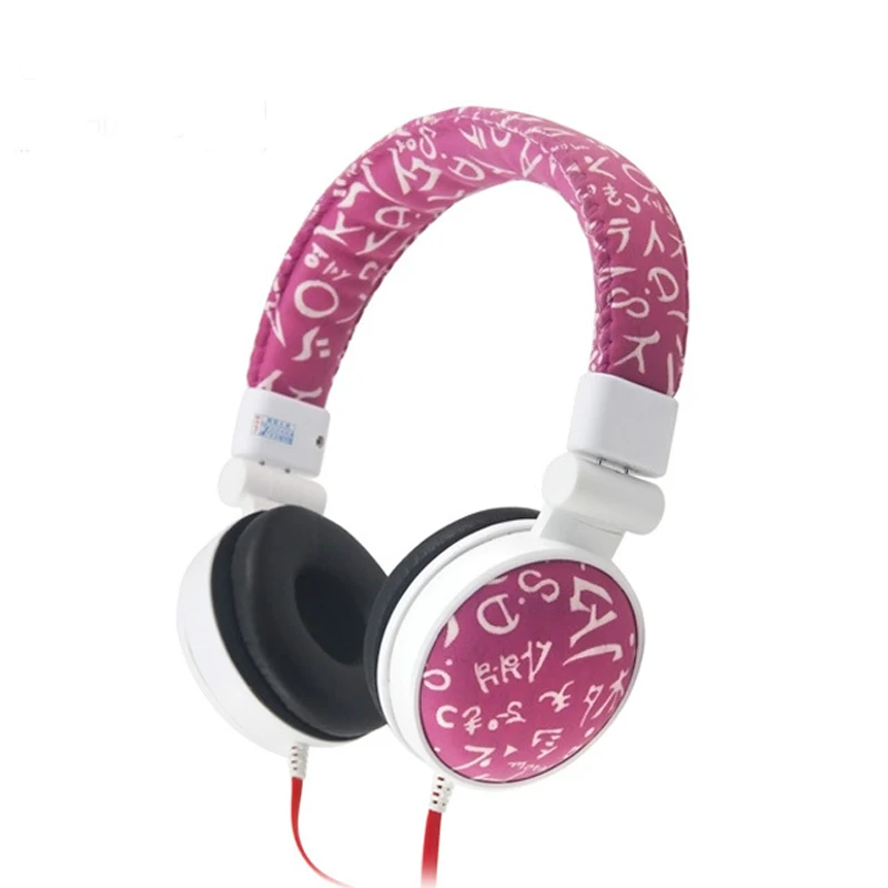 Newest Children Headphone Foldable Child Earphone Headset Wire Control