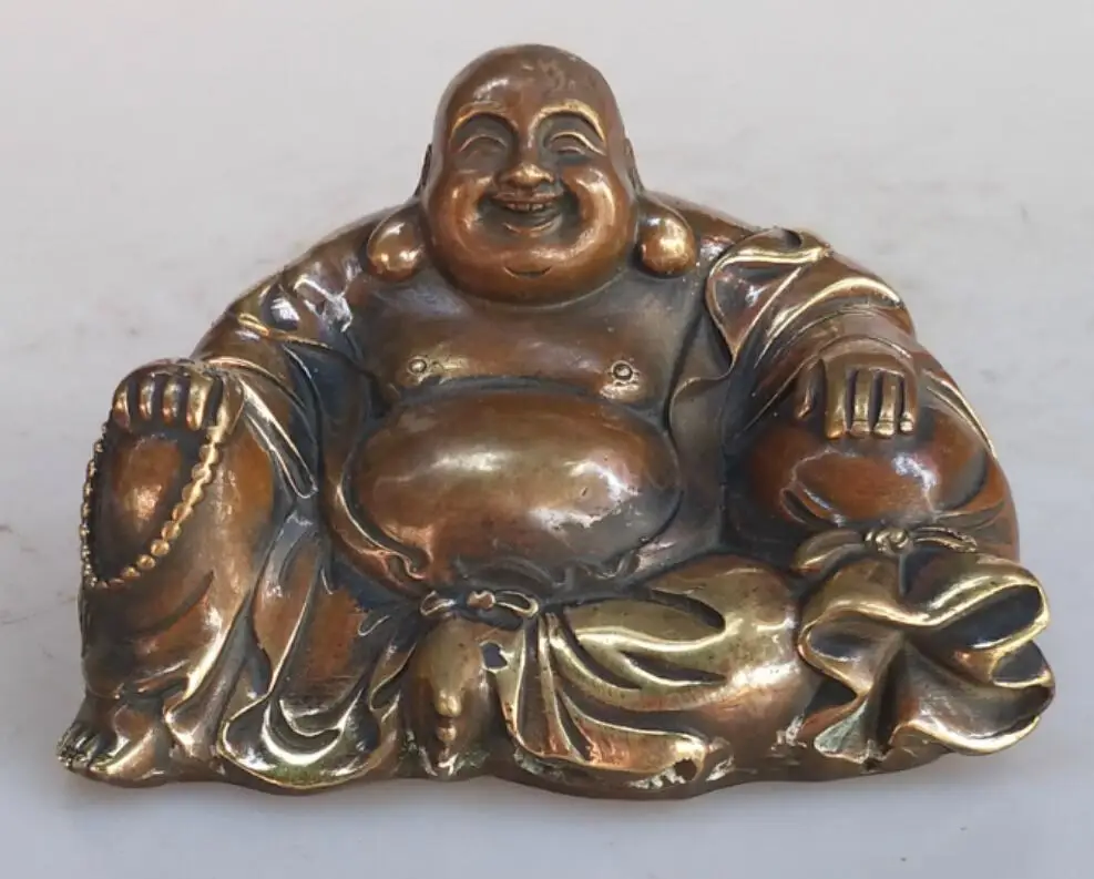 

Maitreya Buddha brass statue Fine hand carved Home decoration metal crafts Buddha copper/bronze sculpture collection