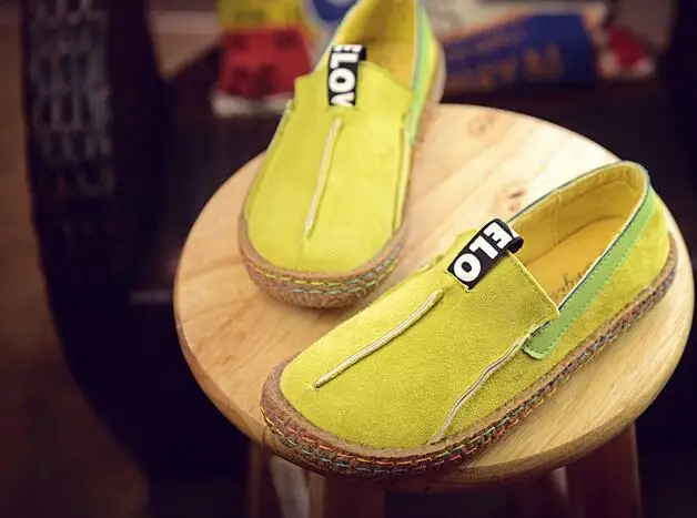Сезон весна-лето; Женская прогулочная обувь; zapatos mujer; Лоферы размера плюс; кроссовки; deportiva mujer; Женская прогулочная обувь на плоской подошве - Цвет: green