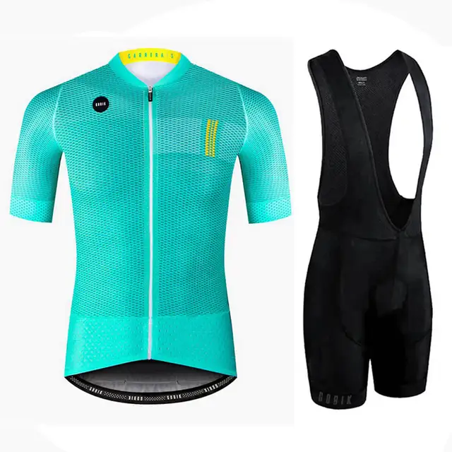 2019 GOBIK Cycling Jersey 9D bib Set MTB Bike Clothing Breathable