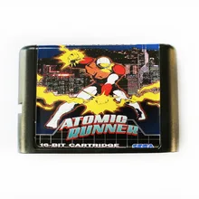Атомной Бегун 16 бит MD карточная игра для sega Mega Drive для sega Genesis