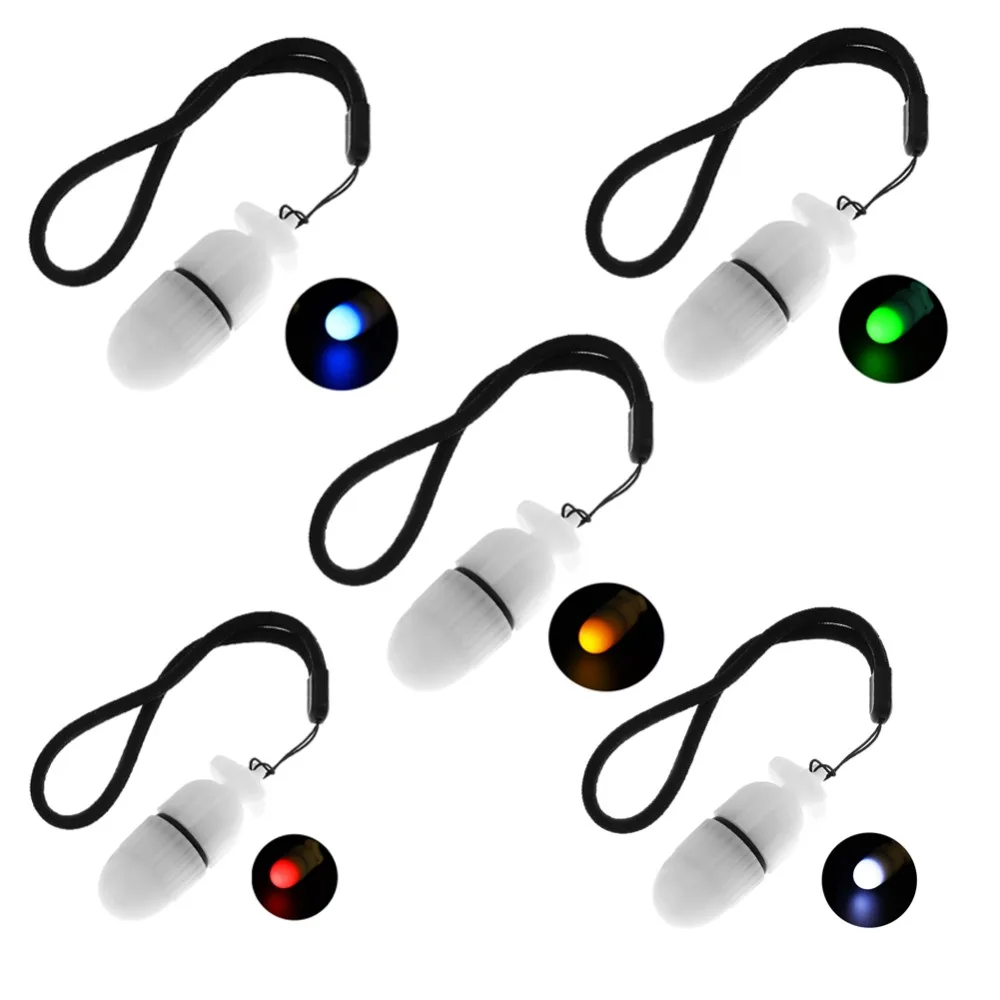 

5pcs/lot Brinyte Night Dive Marker 5 Color LED Warning Light Mini Safe Signal Light Torpedo Warning Diving LED Torch