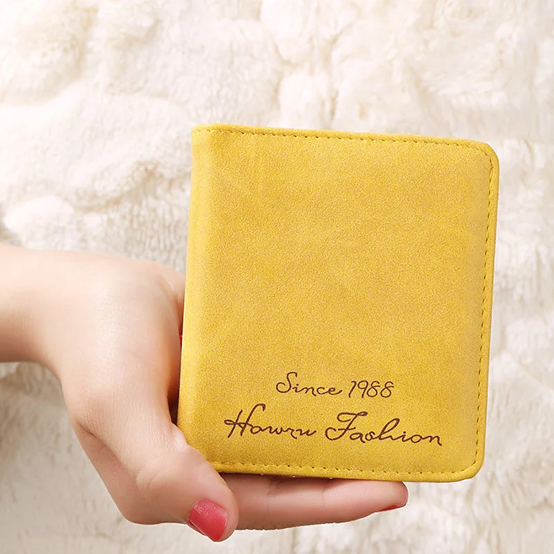 

2019 New Wallet Female For Coins Women Cute Wallet Small Mini Portefeuille Luxury Cash Short Purse Vintage Girls Wallet
