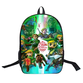

The Legend of Zelda Backpack School Rucksack Fashion Backpack Travel Backpack Beautiful Children Boys Girls School Bag