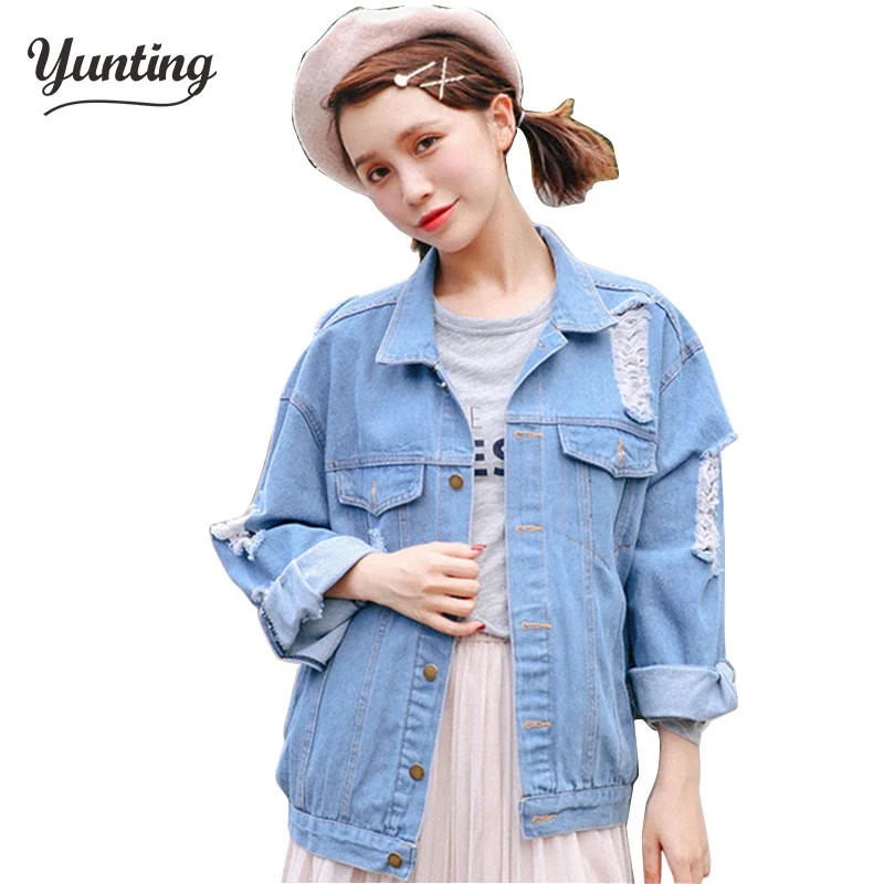 Aliexpress.com : Buy 2018 Autumn Denim Jacket For Women Fashion Loose Female Jacket Slim Jackets 