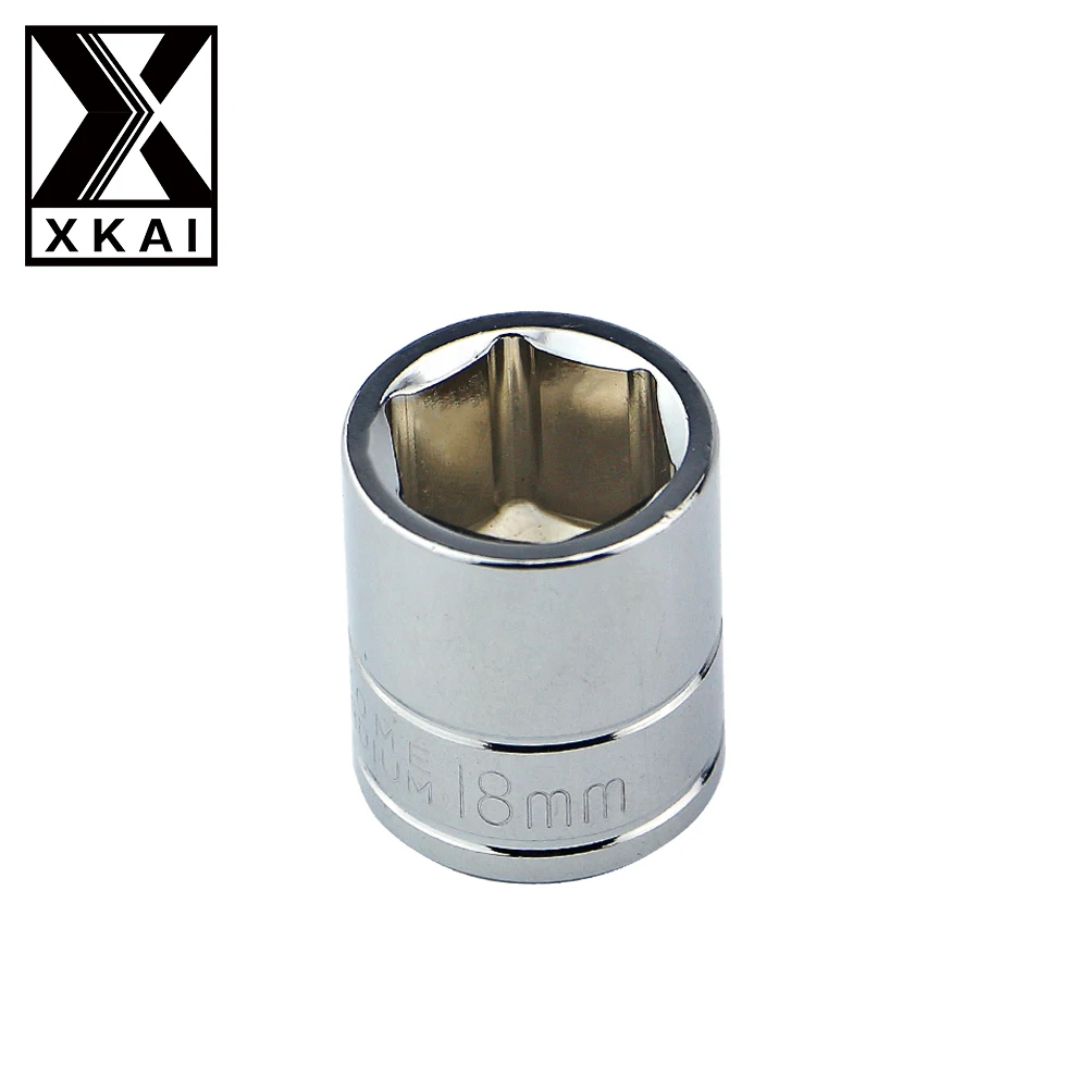 Buy XKAI 3/8" 18mm Socket Wrench head metric socket