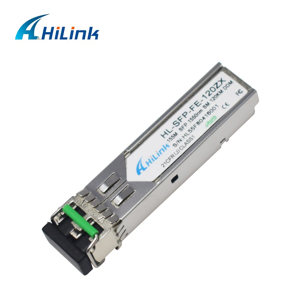 10 шт./лот Бесплатная доставка! Оптический модуль 155M 1550nm 120km Dual LC 100Base FX SFP