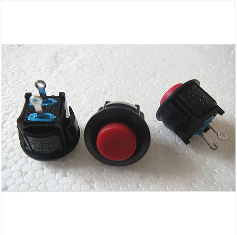 

[BELLA]Japan's three mountain DS-663 reset button switch normally open switch round--10PCS/LOT