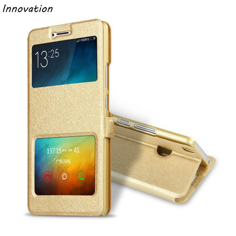 

For Xiaomi Mi Max 2 Case Flip Cover Quick Answer Window Stand Cover For Xiaomi Max 2 Case Leather For Xiaomi Mi Max2 Phone Cases