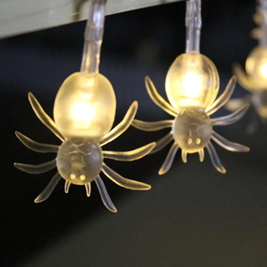 Buy Spider String Lights For Halloween Party Decor