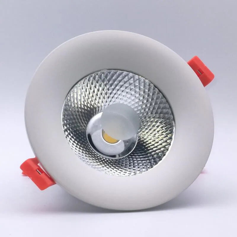 Free Shipping High Quality Recessed Led Downlight Cob 9W 15W Down Light Lamp Warm / Pure / Cool White AC85-265V