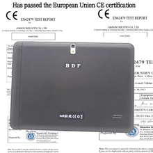 BDF 10 inch Original 3G Android Tablets Pc Phone Call Android Quad Core Android 4.4 CE Certification Tablet WiFi FM Bluetooth