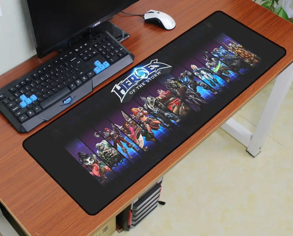 &quotHeroes of the Storm&quot коврик для мыши 90x30 см Коврик notbook компьютерный новый игровой