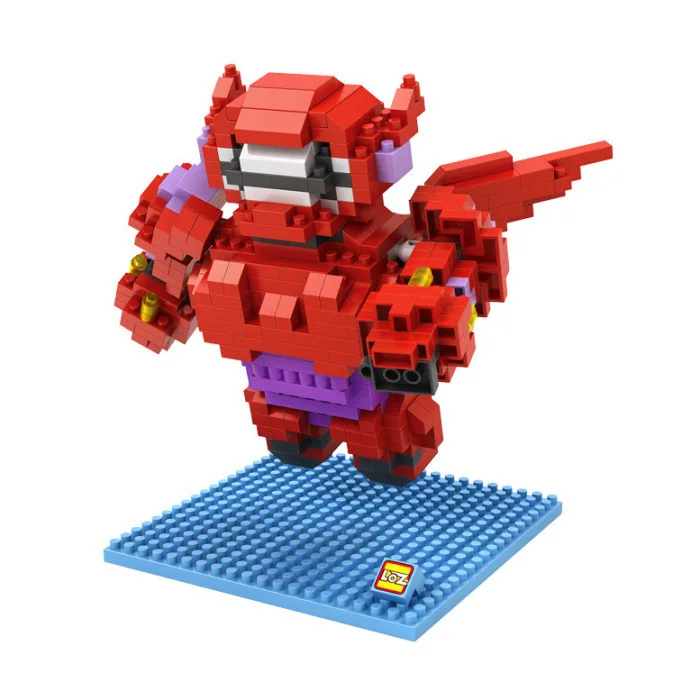 Factory LOZ Baymax Blocks Big size Plastic Mini Bl...