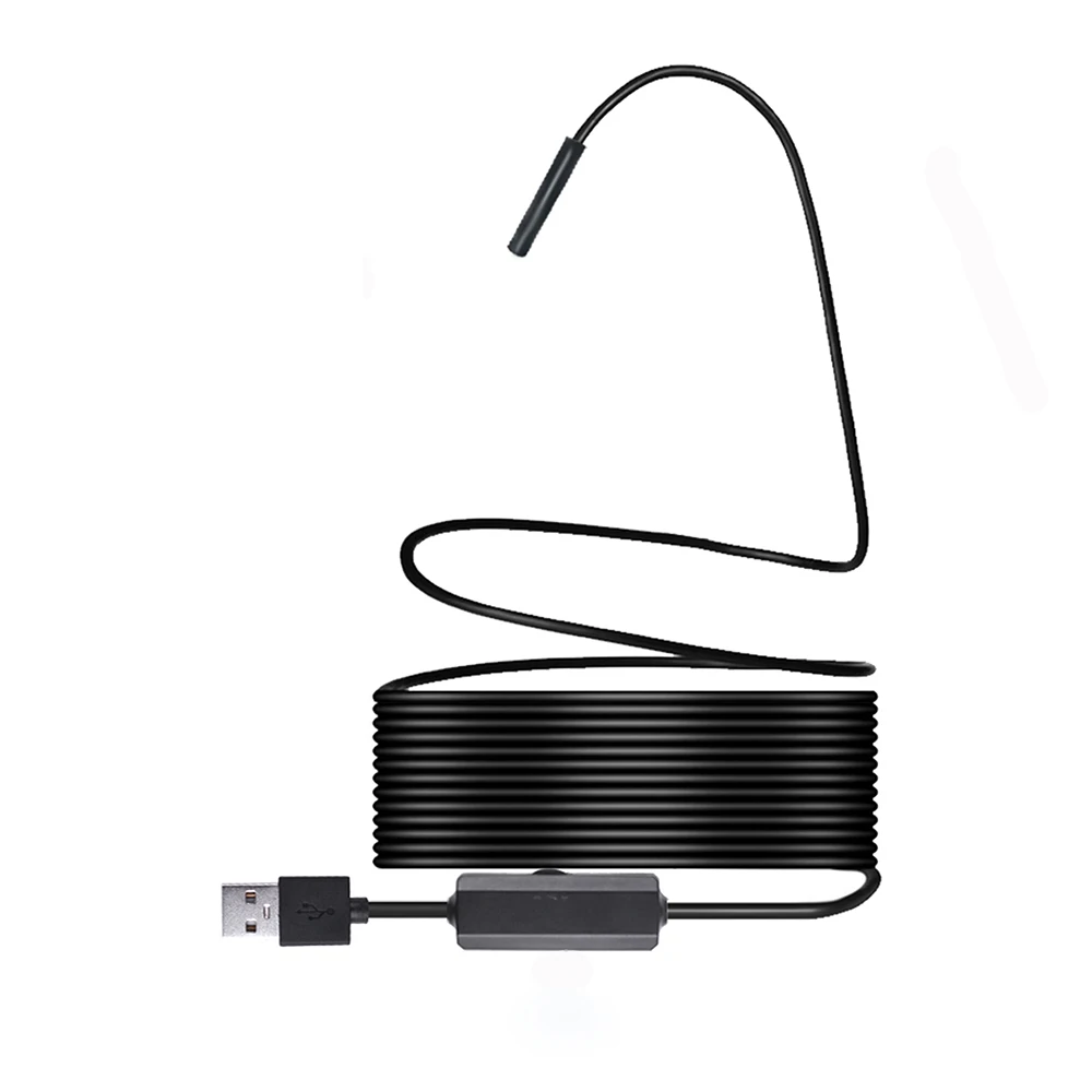  WIFI Endoscope Camera HD 1200P 1-10M Soft Wire IP68 Waterproof Snake Tube Inspection Android ios Wi