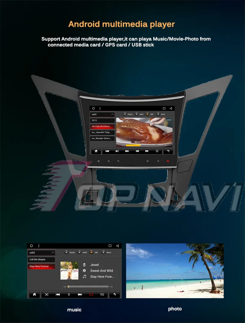 android radio For Hyundai Sonata 2012