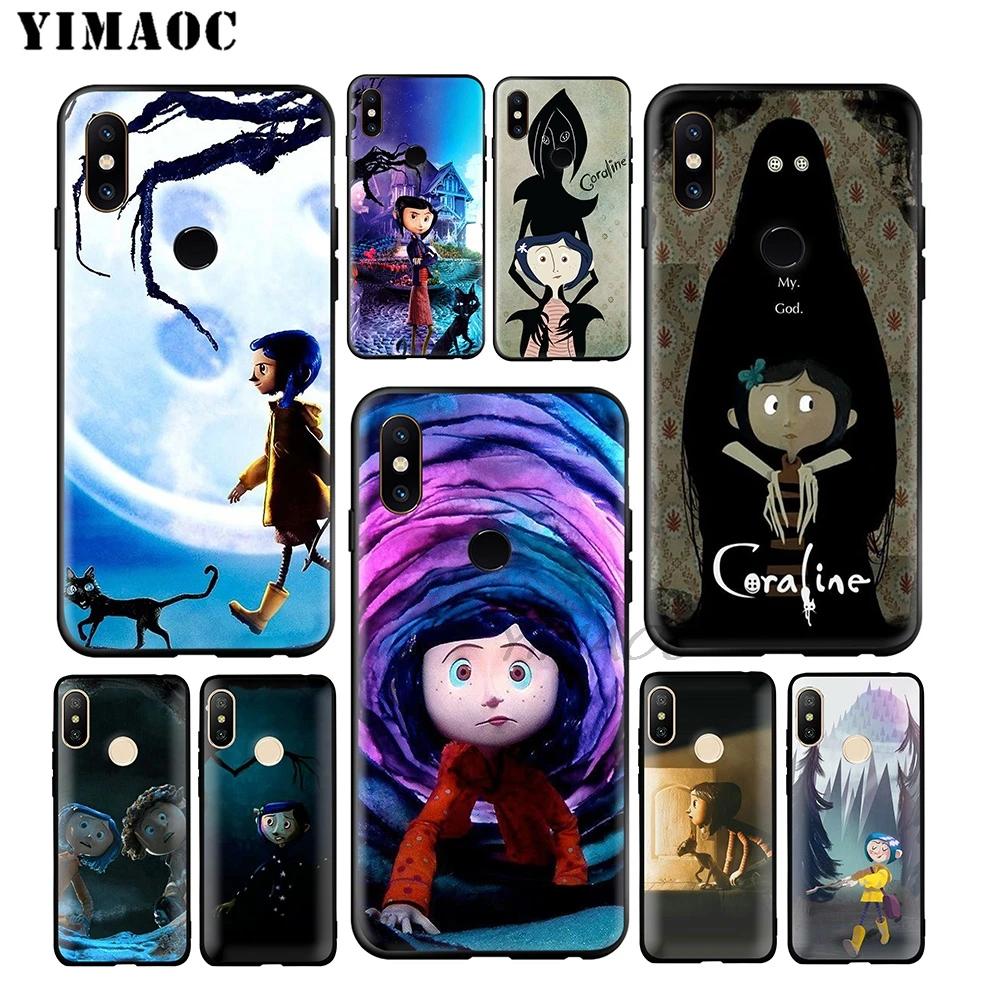 Ультратонкий Мягкий чехол YIMAOC Coraline movie для Xiaomi Redmi Note 7 6 6A 5 4 4X 4A 5A S2 7A GO K20 Plus Pro |